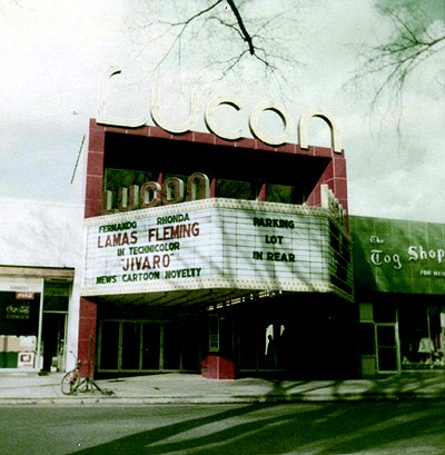 Lucon Theatre - Rare Color Shot (newer photo)